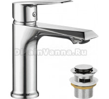 Смеситель для раковины BOCH MANN CK-Z21D1 с донным клапаном click-clack