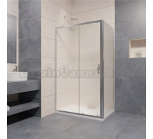 Душевой уголок RGW Passage PA-016+80 см 130x80x195 профиль хром, стекло матовое