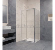 Душевой уголок RGW Passage PA-14+90 см (138-142)x90x195 профиль хром, стекло прозрачное