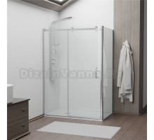 Душевой уголок RGW Tornado TO-14+100 см (180-182)x100x195 профиль хром, стекло прозрачное