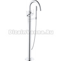 Напольный смеситель для ванны с душем Kludi Nova Fonte Puristic 205900515 хром