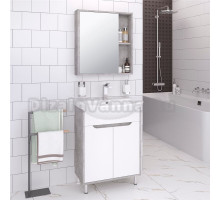 Мебель для ванной Runo Эко 60 серый бетон