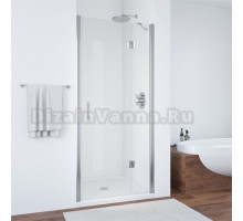 Душевая дверь в нишу Vegas Glass AFP TUR NOVO h1890 100 08 01 R профиль глянцевый хром, стекло прозрачное