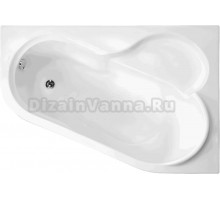 Акриловая ванна Vagnerplast Selena R 150x100