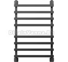 Полотенцесушитель водяной Двин N Plaza 80/50 чёрный матовый