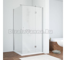 Душевой уголок Vegas Glass AFP-Fis TUR NOVO h1890 120*90 08 10 R профиль глянцевый хром, стекло сатин