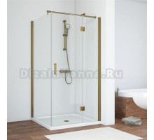 Душевой уголок Vegas Glass AFP-Fis TUR NOVO h1890 120*90 05 01 R профиль бронза, стекло прозрачное