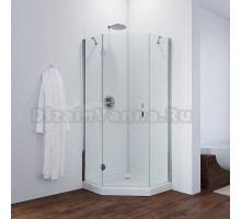 Душевой уголок Vegas Glass AFA-Pen TUR NOVO h1890 90 08 01 L профиль глянцевый хром, стекло прозрачное