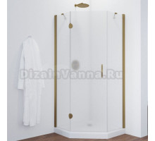 Душевой уголок Vegas Glass AFA-Pen TUR NOVO h1890 90 05 10 L профиль бронза, стекло сатин