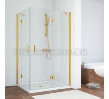 Душевой уголок Vegas Glass AFA-F TUR NOVO h1890 120*90 09 01 R профиль золото, стекло прозрачное