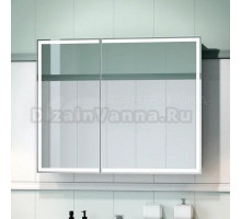 Зеркало-шкаф CONTINENT Allure 100х80 с подсветкой