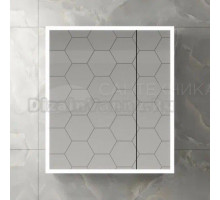 Зеркало-шкаф CONTINENT Reflex 70х80 с подсветкой