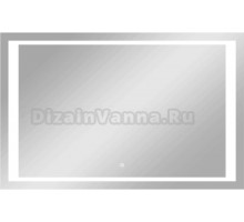 Зеркало CONTINENT Quattro 120х80 с подсветкой