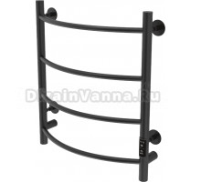 Полотенцесушитель электрический TermoSmart Глория 50х60, черный матовый