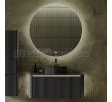 Мебель для ванной Jorno Lumino 100 антрацит