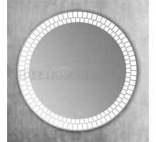 Зеркало круглое Art&Max Аcerra 100 с LED-подсветкой, 6000К