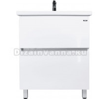 Тумба с раковиной VIANT Мальта 70 напольная, белая