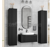 Мебель для ванной Brevita Savoy 80 подвесная, черная