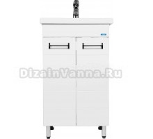 Тумба с раковиной VIANT Вена 50 напольная, белая