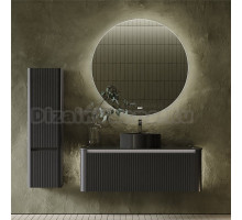 Мебель для ванной Jorno Lumino 120 антрацит