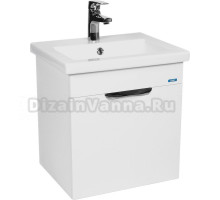 Тумба с раковиной VIANT Барселона 50 подвесная, белая