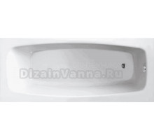 Акриловая ванна Berges Feya 170x70, с каркасом