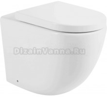 Унитаз подвесной BelBagno Sfera-r Sfera-R BB046CHR + BB105SC