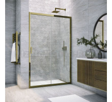 Душевая дверь в нишу Vegas Glass ZP Tur Novo h1900 130 05 01 профиль бронза, стекло прозрачное