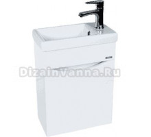 Тумба с раковиной VIANT Рим 40 подвесная, белая