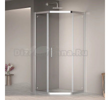 Душевой уголок RGW Passage PA-86 1000x1000x1950, профиль хром