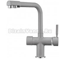 Смеситель для кухни Point PN3104 серый