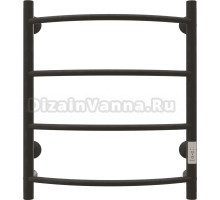 Полотенцесушитель электрический EWRIKA Сафо ПР 60х50, черный