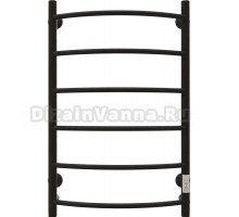 Полотенцесушитель электрический EWRIKA Сафо ПР 80х50, черный