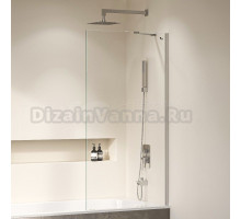 Шторка на ванну RGW Screens SC-150 900x1500, профиль хром, стекло прозрачное 6 мм
