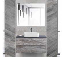 Мебель для ванной Cezares Molveno 46 100 legno grigio, со столешницей