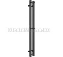 Полотенцесушитель электрический EWRIKA Пенелопа P2 120х11, черный