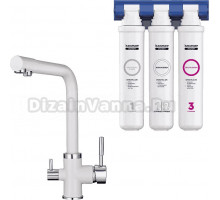 Смеситель для кухни Granula 2015 Арктик+АКС-002 с фильтром