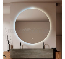 Зеркало круглое STWORKI Тронхейм 100 с подсветкой