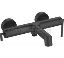 Смеситель для ванны с душем BelBagno Acqua ACQUA-VASM-NERO черный матовый