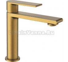 Смеситель для раковины Vincea Vogue VBF-1V1BG брашированное золото