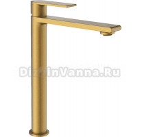 Смеситель для раковины Vincea Vogue VBF-1V2BG брашированное золото