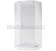 Душевой уголок Niagara Eco NG-009-14D 90х90 см, стекло прозрачное