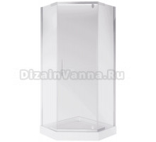 Душевой уголок Niagara Eco NG-010-14D 100х100 см, стекло прозрачное