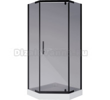 Душевой уголок Niagara Eco NG-009-14DT 90х90 см, стекло тонированное