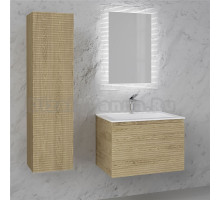 Мебель для ванной Laparet Intero 70 подвесная, бук светлый