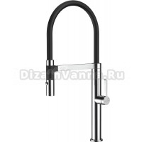 Смеситель для кухни Paulmark Leader Le214101-CR с гибким изливом, хром