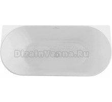 Акриловая ванна BelBagno BB412 170x80, белая маовая