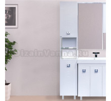 Шкаф-пенал Misty Эллада 35 белый L