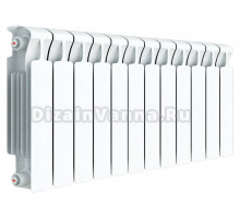 Радиатор биметаллический Rifar Monolit Ventil 350 12 секций левое подключение