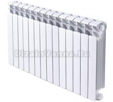 Радиатор биметаллический Rifar Base Ventil 350 14 секций правое подключение